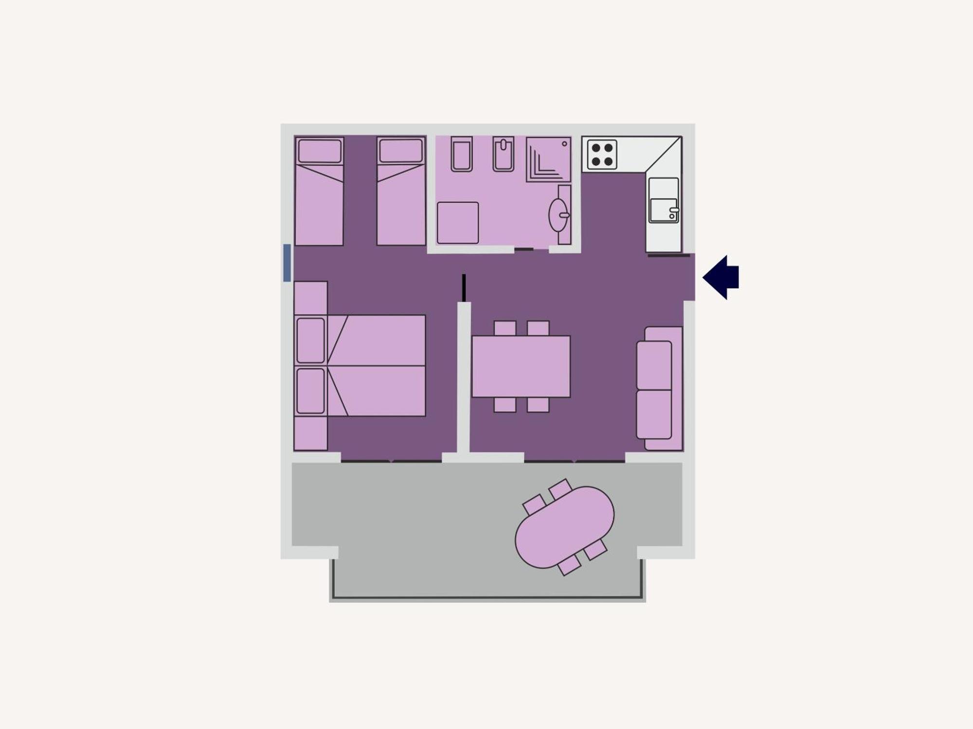 Residence Villa Regina Бибионе Экстерьер фото